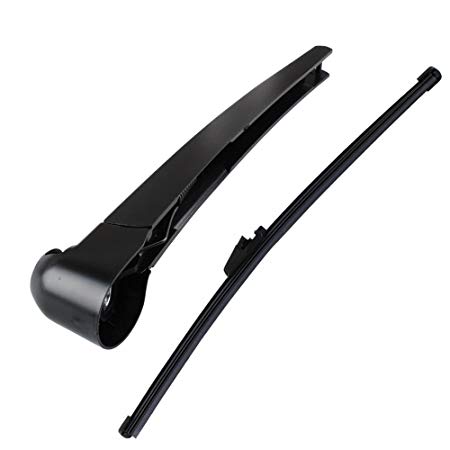 Rear Wiper Arm Compatible VW Replacement Parts Wiper Cover Fit For 2006-2009 VW Volkswagen Golf GTI R32 Rabbit & 2006-2011 Passat Wagon Rear Windshield Back Wiper Arm Blade