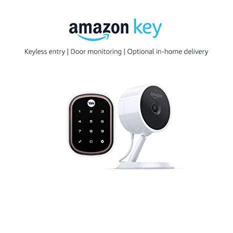 Yale Assure YRD256 Lock SL Key Free Touchscreen Deadbolt in Oil-Rubbed Bronze   Amazon Cloud Cam, works with Amazon Key