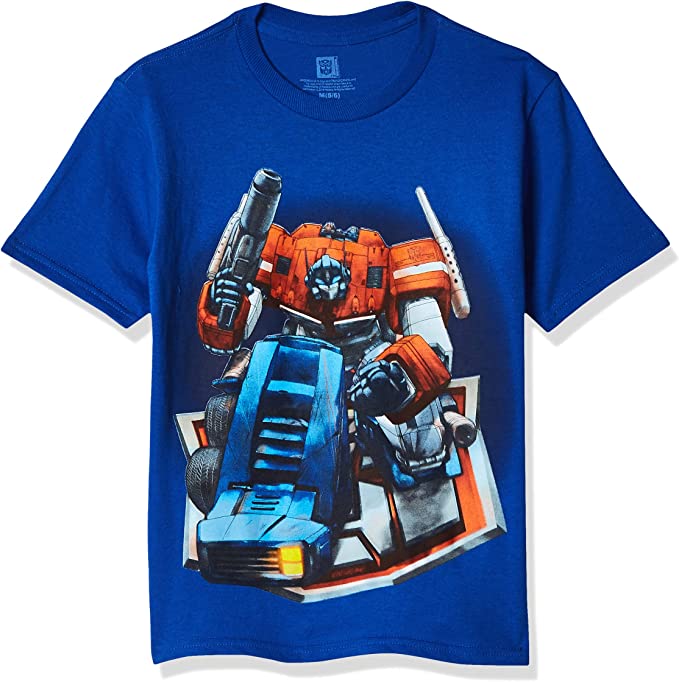 Transformers Optimus Prime Blue Kids T-Shirt