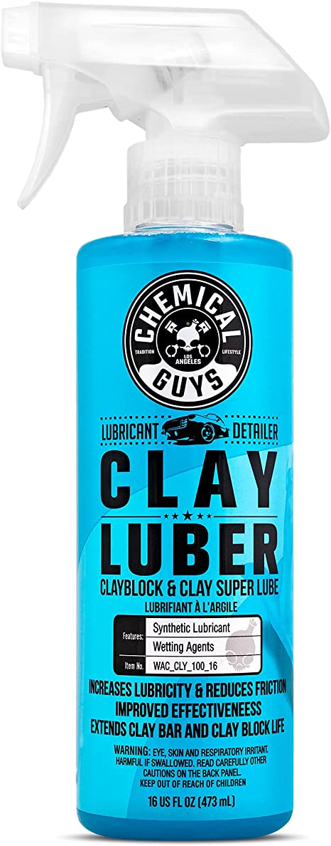 Chemical Guys WAC_CLY_100_16 Clayblock and Clay Synthetic Lubricant and Detailer, 16 oz