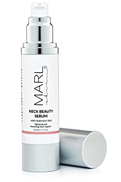 Anti Aging Serum For Neck – With Hyaluronic Acid – Deep Hydrating – Anti Wrinkle – Promotes Youthful Elasticity – Doubles As Facial Smoothing Serum Day & Night – Non-Greasy – 50 ml – Made In The USA
