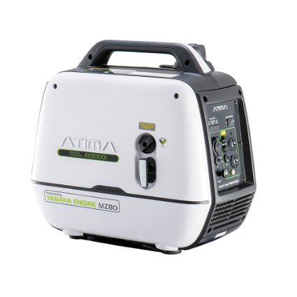 Atima AY2000i 2,000 Watt 4-Stroke Gas-Powered Portable Inverter Generator with Yamaha Engine (Non-CARB Compliant)