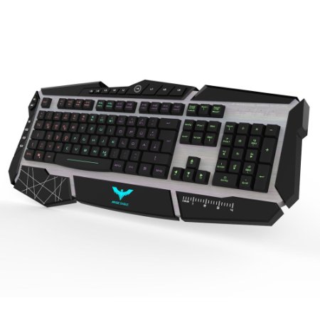 HAVIT HV-KB346L LED Definable Backlit RGB Programmable Wired Gaming keyboard Black