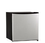 midea WHS-65LSS1 Single Reversible Door Refrigerator and Freezer 16 Cubic Feet Stainless Steel