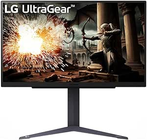 LG UltraGear™ 27GS75Q-B.AEU Ecran PC Gaming 27" - Dalle IPS résolution QHD (2560x1440), 1ms 180Hz (200Hz O/C), sRGB99% (CIE1931), AMD FreeSync, Compatible NVIDIA G-Sync