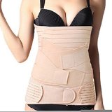 Outop 3 in 1 Breathable Elastic Postpartum Postnatal Recoery Support Girdle Belt for Women and Maternity