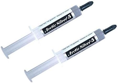 Arctic Silver 5 (2 Pack) Thermal Compound Large Size -12 Gram Tube