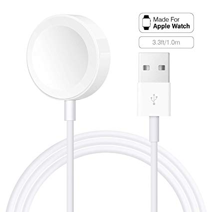Watch Charger Charging Cable Magnetic Wireless Portable Charger Charging Cable Cord Compatible