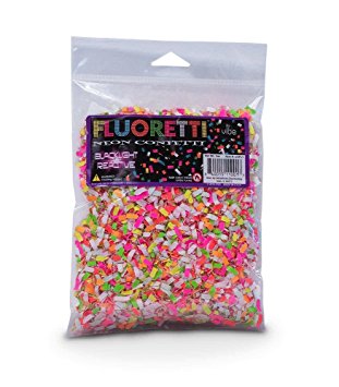 Fluoretti Blacklight Reactive Confetti Shred by Vibe - 1oz