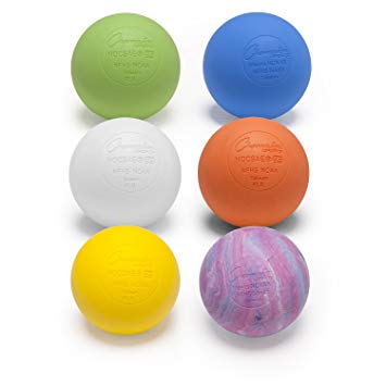 Champion Sports Official Lacrosse Balls - Multiple Colors in Packs of 2, 3, 6, and 12