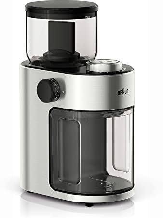 Braun KG7070 Braun Burr Grinder KG7070, Stainless Steel/Black