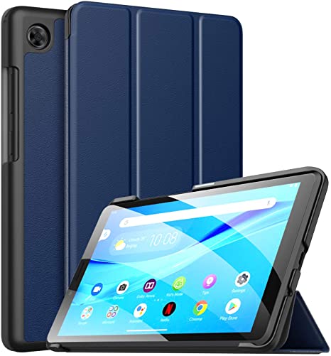 MoKo Case for Lenovo Tab M7 / Lenovo Tab M7 (2nd Gen) / Lenovo Tab M7（3nd Gen TB-7305F / TB-7305X 7 inch, Slim Lightweight Smart Shell Stand Cover Case for Lenovo Tab M7 Tablet - Indigo