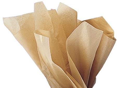 Kraft Tissue Paper 15 Inch X 20 Inch - 100 Sheets