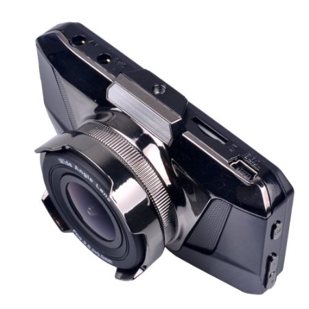 ETTG GT2000 Car DVR Dash Camera Night Vision Mode Full-HD 170° Wide Angle Dashcam Car Dashboard Car Video Record with G-sensor