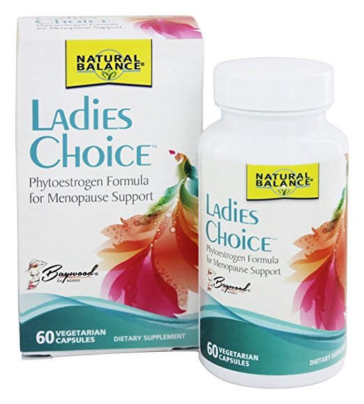 Natural Balance Ladies Choice Capsules, Menopause Support, 60-Count
