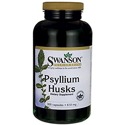 Swanson Psyllium Husks 610 mg 300 Caps