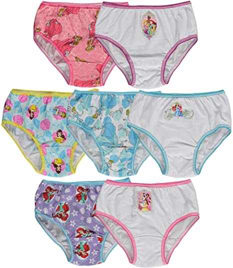 Disney Princess Girls Panty Multipacks