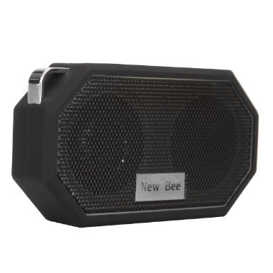 Bluetooth 4.0 Portable Wireless speaker, Eagle Eye 3W Amplifier Power with Enhanced Bass, Build-in Microphone for Handfree Phone Call Black