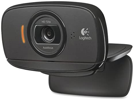 Logitech C525 Webcam - Black - USB 2.0 - 1 Pack(s) - 8 Megapixel Interpolated - 1280 x 720 Video - Auto-focus - Widescreen - Microphone