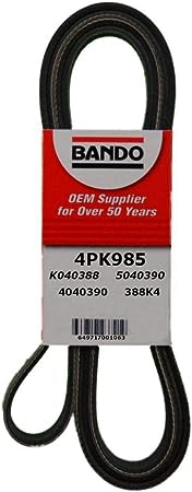 Bando USA 4PK985 OEM Quality Serpentine Belt