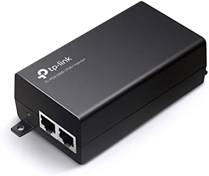 TP-LINK TL-PoE160S | 802.3at/af Gigabit PoE Injector | Non-PoE to PoE Adapter | Supplies PoE (15.4W) or PoE  (30W) | Plug & Play | Desktop/Wall-Mount | Distance Up to 100m