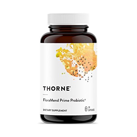 Thorne Research - FloraMend Prime Probiotic - Shelf Stable and Stomach Acid-Resistant Probiotic Blend - 30 Capsules