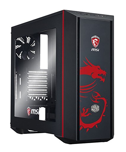 Cooler Master MasterBox 5 MSI Gaming Edition Computer Case 'ATX, microATX, Mini-ITX, USB 3.0, Window Side Panel' MCX-B5S2-KWNN-03-MI