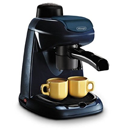 Delonghi EC5 4-Cup Cappuccino Espresso & Coffee Maker, 220-Volts (Not for USA)