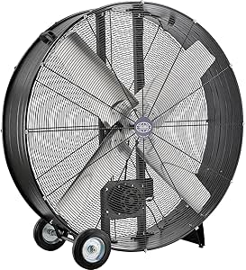 Global Industrial 48" Portable Blower Fan, Belt Drive