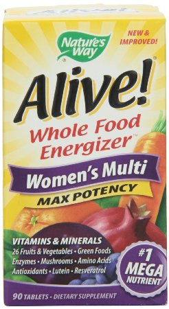 Natures Way Alive Womens Multi Maximum Potency 90 Tablets