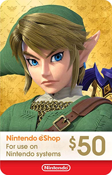 Nintendo America Posa Gift Card $50