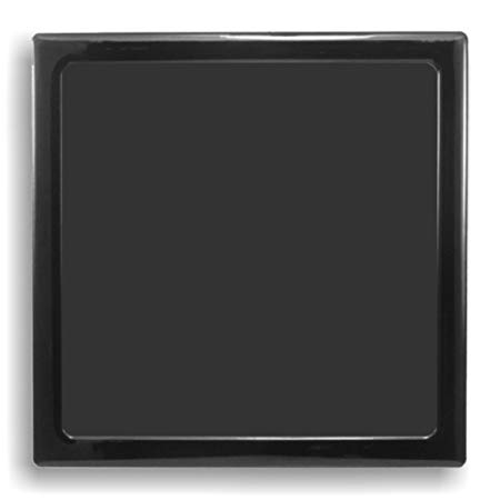 DEMCiflex Computer Dust Filter, 180mm OD Square, Black Frame/Black Mesh