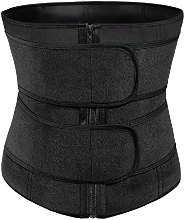 Arteesol Waist Trimmer Belt,Workout Trainer, Breathable Waist Protection,Back Support,Weight Loss,Best Sweat Body Shaper for Women