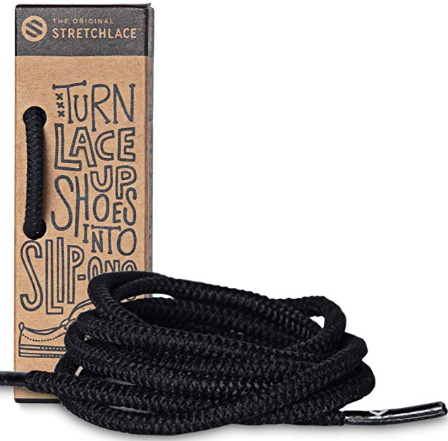 The Original Stretchlace | Elastic Shoe Laces | Round Stretch Shoelaces