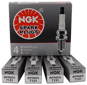 NGK (7131) BPR6ES Standard Spark Plug, Pack of 1