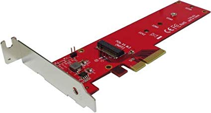 Lycom PCIe 3.0 x4 3.3V5A Host Adapter for PCIe-NVMe, DT-129 (Host Adapter for PCIe-NVMe M.2 110mm SSD)