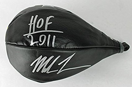 Mike Tyson 'HOF 2011' Authentic Signed Everlast Boxing Speed Bag PSA/DNA ITP