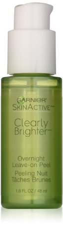 Garnier SkinActive Clearly Brighter Overnight Leave-On Peel, 1.6 Fluid Ounce