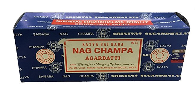 Nag Champa Incense 250 grams w/ Vrinda® incense holder