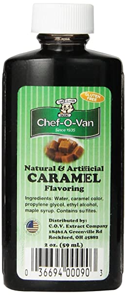 Chef O Van Caramel Flavor, 2 Ounce