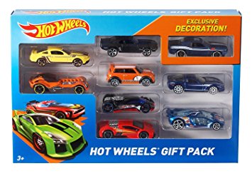 Mattel X6999 Hot Wheels 9-Car Gift Pack (Styles May Vary)