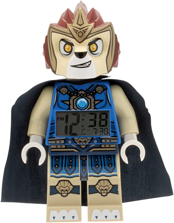 LEGO Kids' 9000560 Legends of Chima Laval Mini-Figure Light Up Alarm Clock