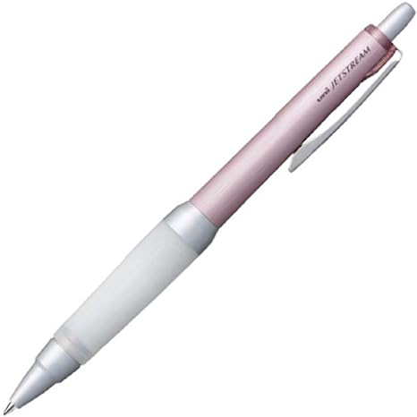 Uni Alpha-Gel Jetstream 0.7 mm Ball Point Pen, Pink Body, Black Ink (SXN1000071P13)