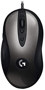 Logitech G MX518 Gaming Mouse Hero Sensor 16, 000 Dpi Arm Processor 8 Programmable Buttons (European Packaging) - Black