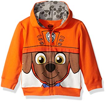 Paw Patrol Boys' Toddler Character Big Face Zip-up Hoodies