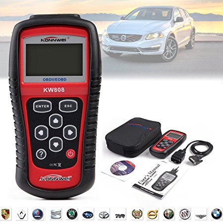 Car Code Reader, iNNEXT OBD2 OBDII EOBD Code Reader Auto Code Scanner OBD2 Scanner Car Code Reader Tester Diagnostic Interface Scan