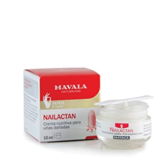 Mavala Nailactan Tratamiento para Uñas Dañadas Nutritivo | Uñas Secas, Quebradizas y Frágiles, 15 ml