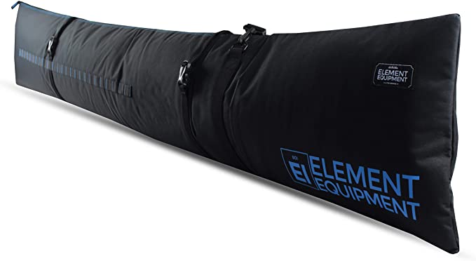 Element Equipment Padded Ski Bag Adjustable Fits Travel Ski Bag