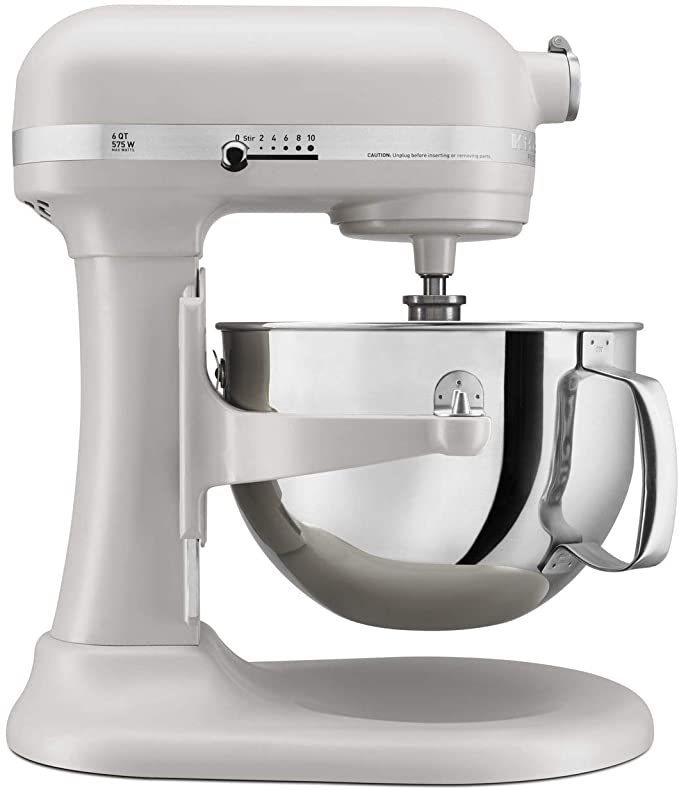 KitchenAid KP26M1XMH 6 Qt. Professional 600 Series Bowl-Lift Stand Mixer - Milkshake Color