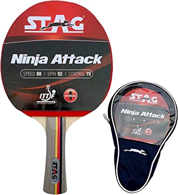 Stag Ninja Attack Table Tennis Bat